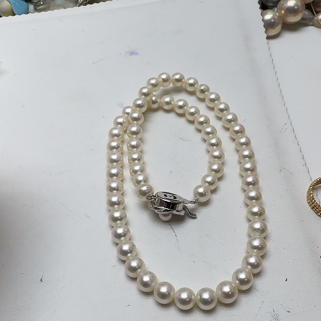 颈饰未镶嵌海水珍珠