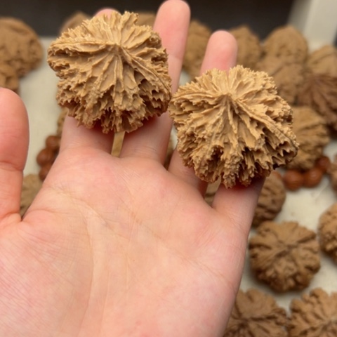 桃核吊坠凨**夙秦岭山脉的一21