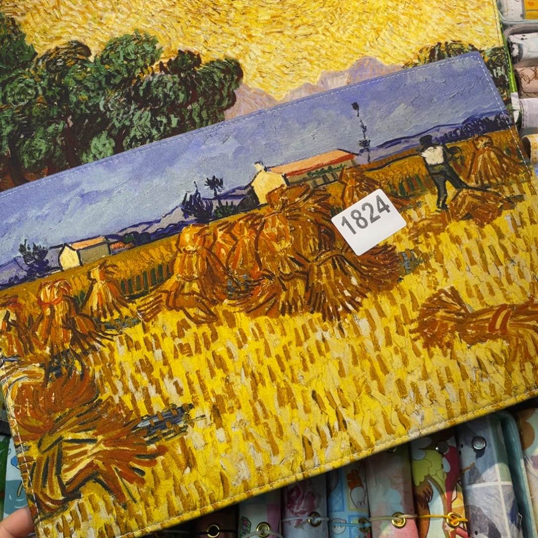 织绣A5 活页不加纸打孔1824