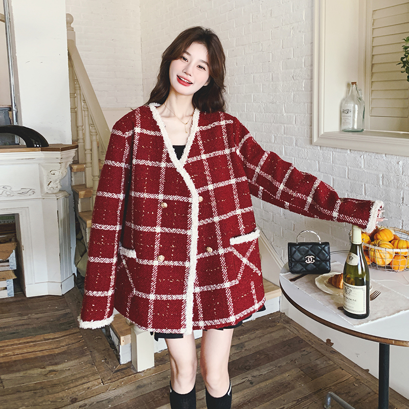 161-170撤柜优选精品韩版宽松ins小香风外套女