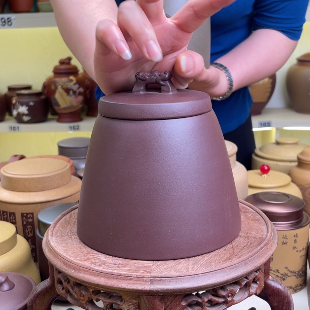 紫砂茶叶罐紫砂罐