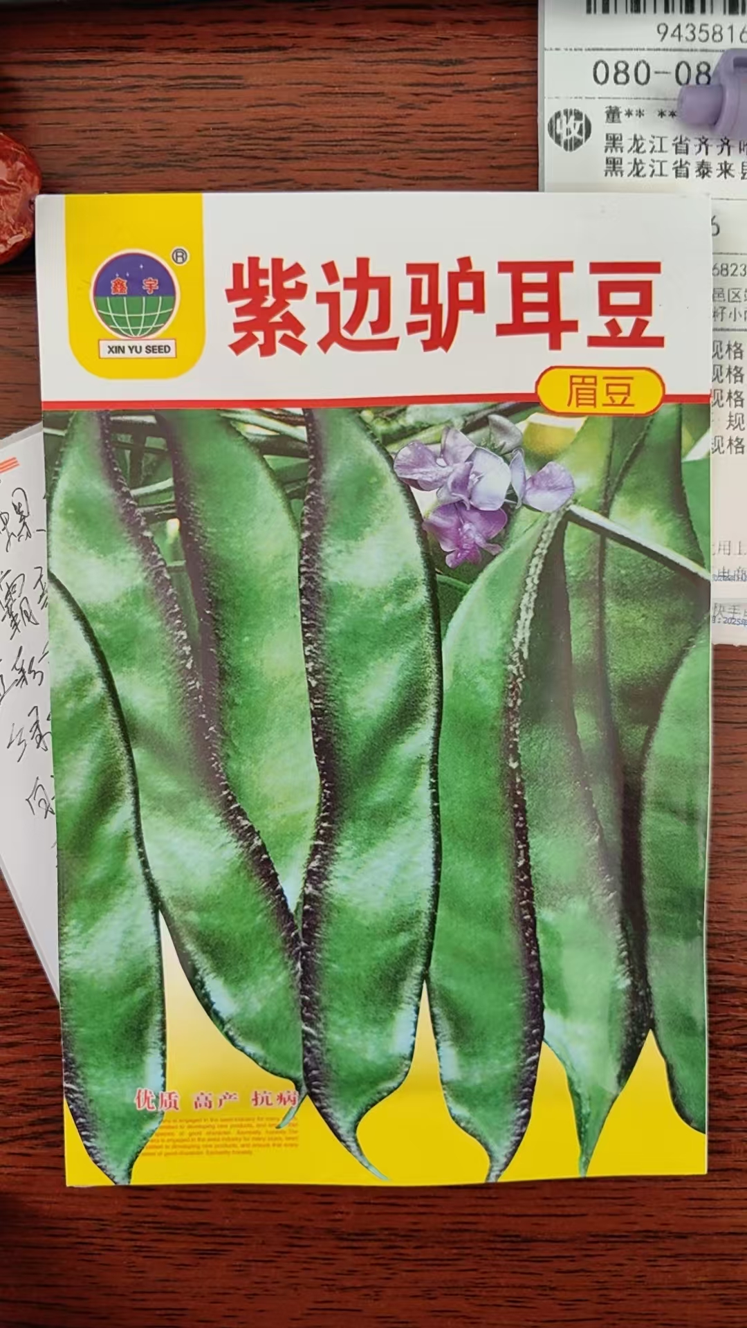 驴耳朵豆角籽种子