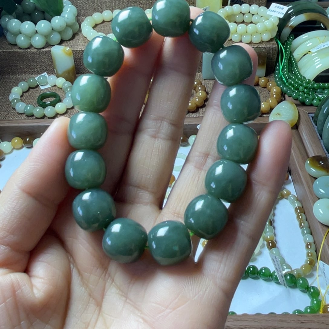 和田玉手链未镶嵌