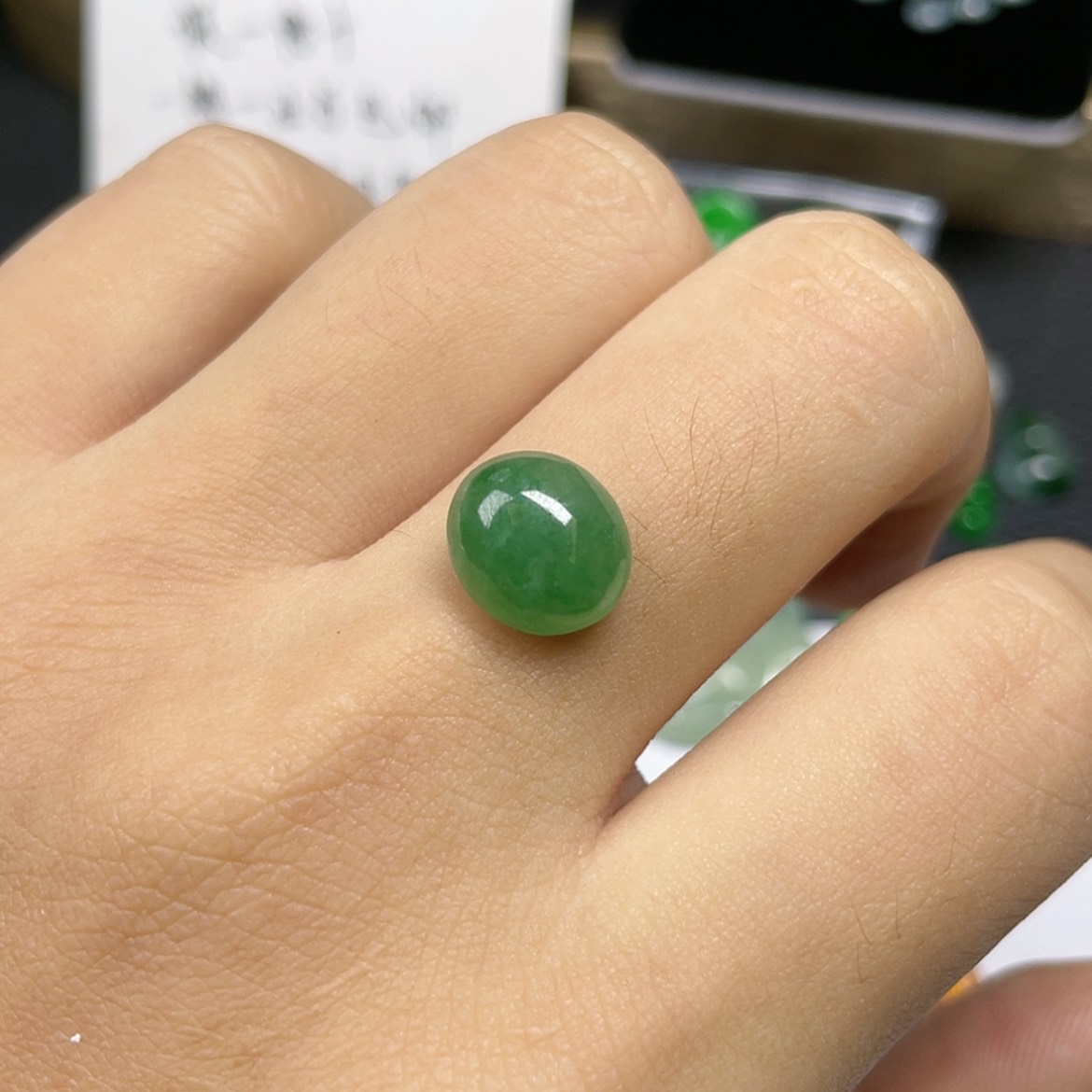 【闪购商品】颈饰未镶嵌翡翠蛋面