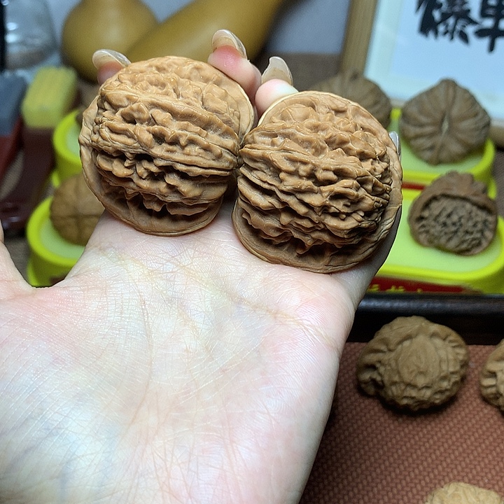 吊坠文玩核桃四座楼