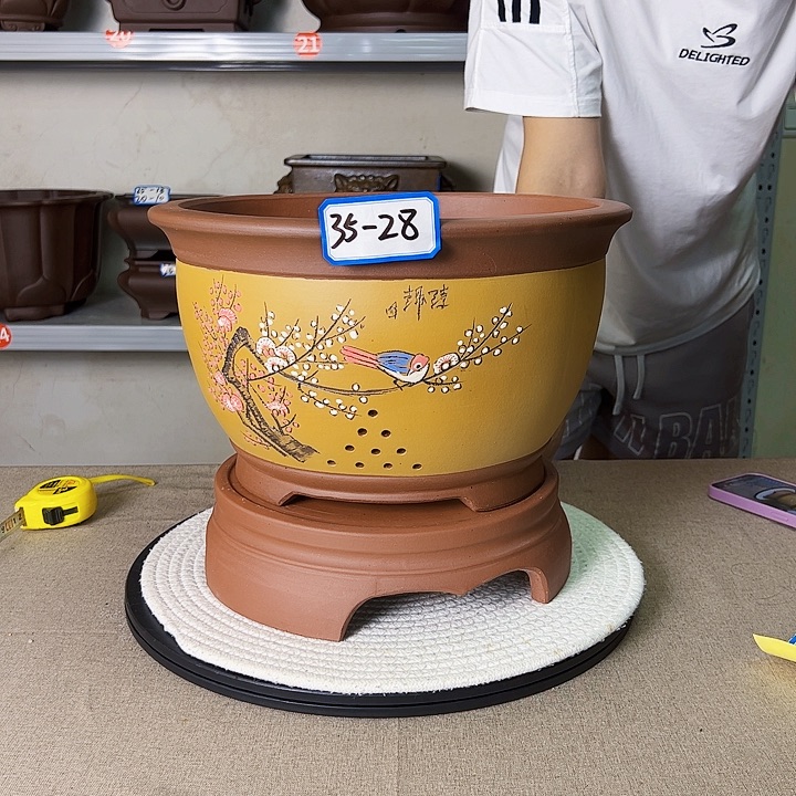 紫砂花盆紫砂茶具