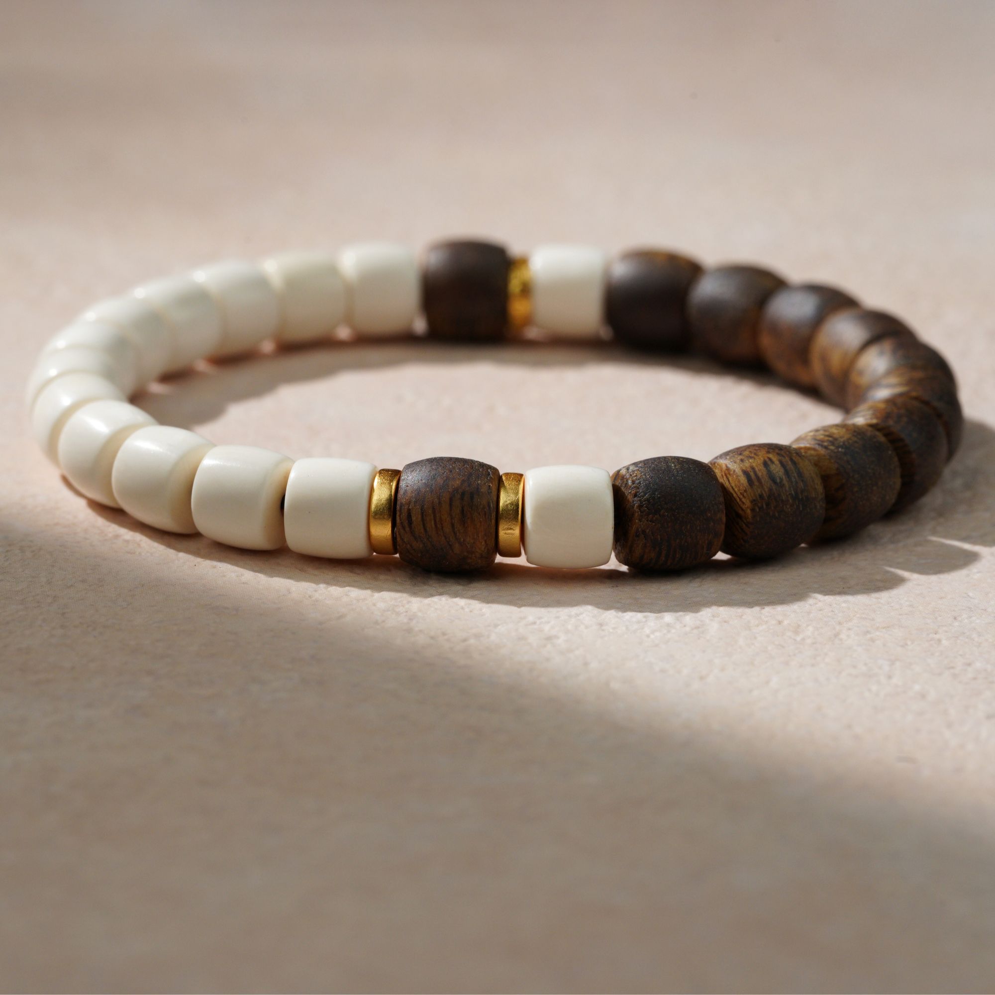 沉香沉香莺歌绿棋楠沉香桶珠手串木质香味文玩