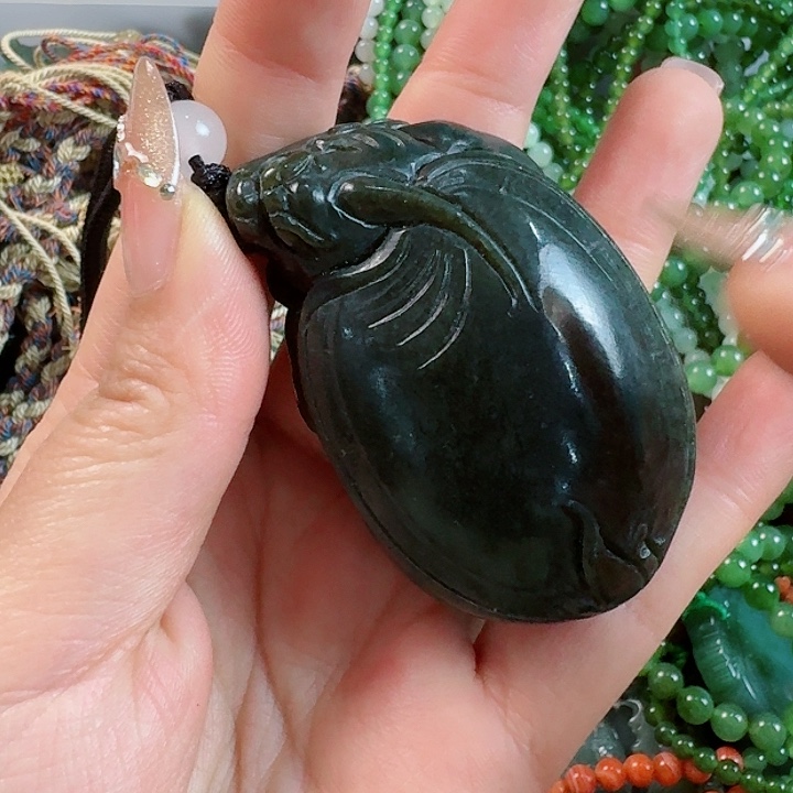 和田玉挂件未镶嵌