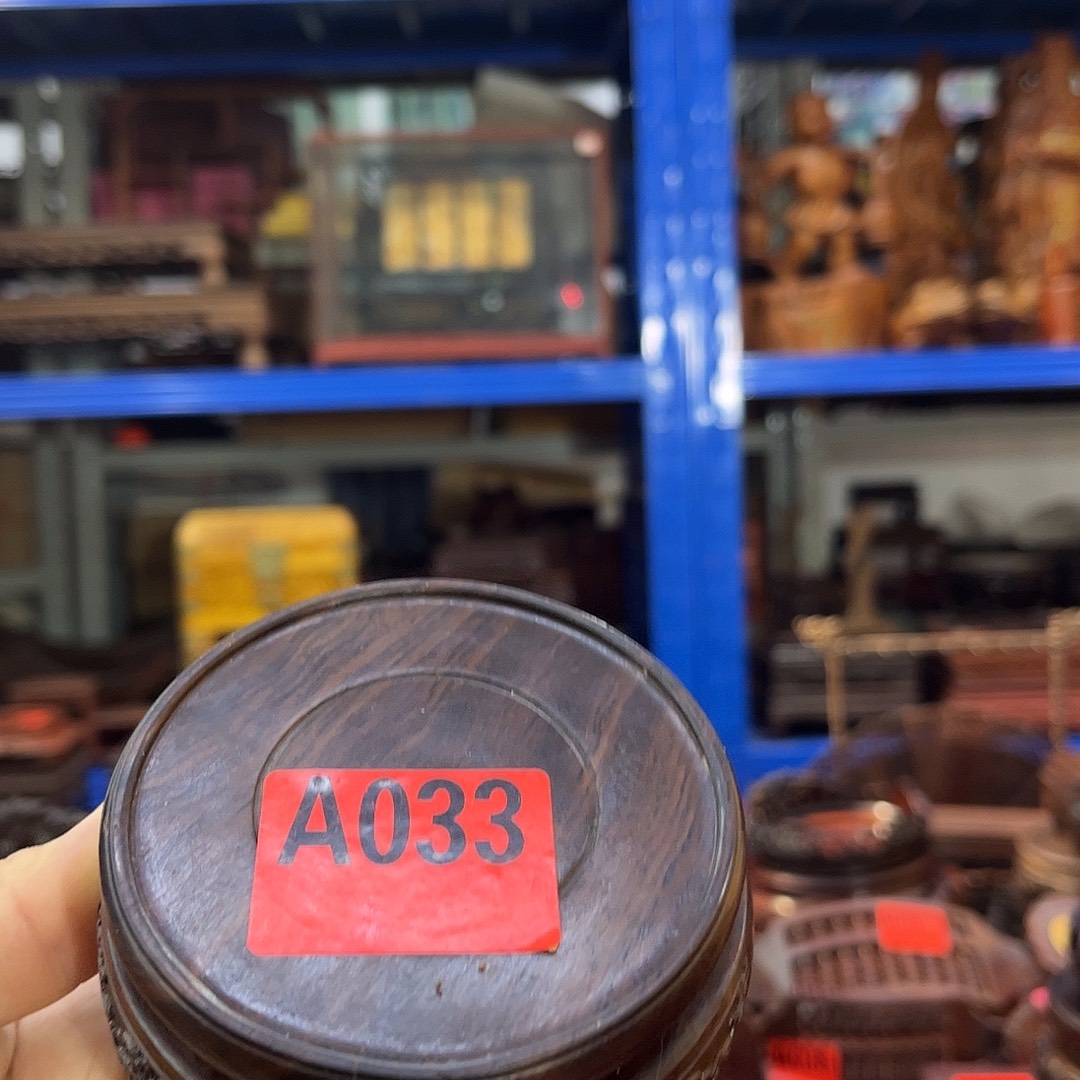 木A033 园底座直徑8 X5 高