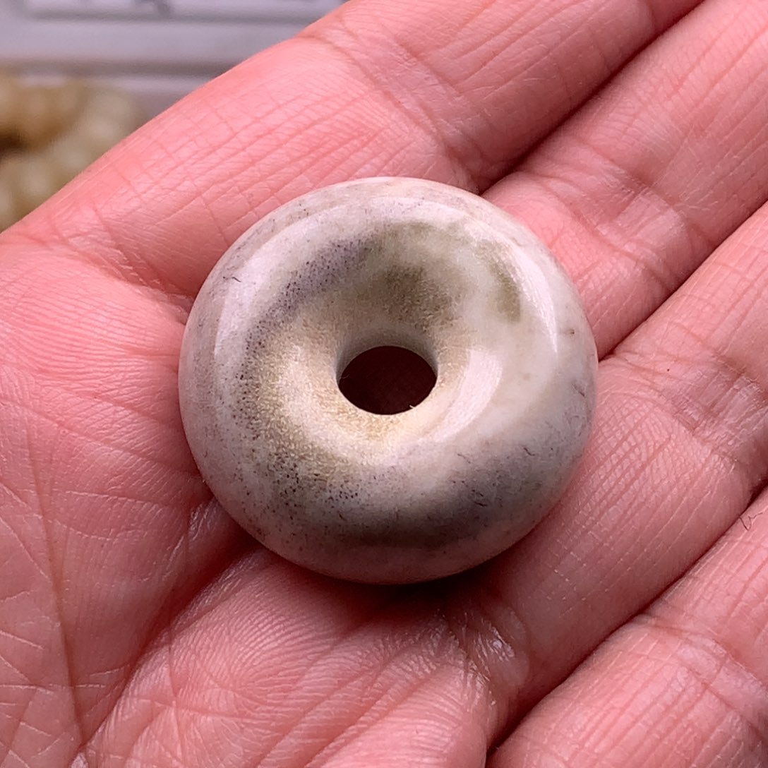 鹿骨把件天天都在盘  