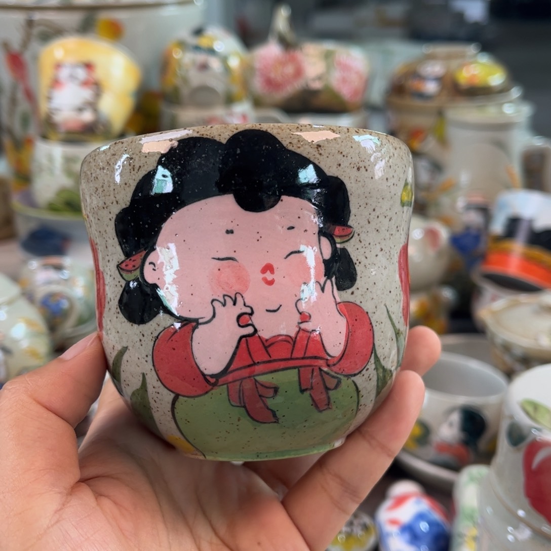 景德镇陶瓷手工杯