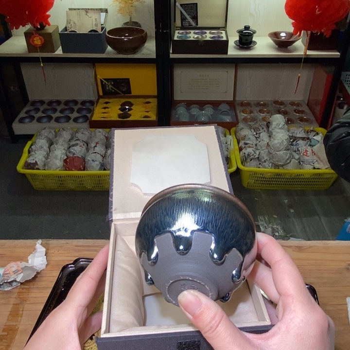 茶盏全品带礼盒，建盏主人杯