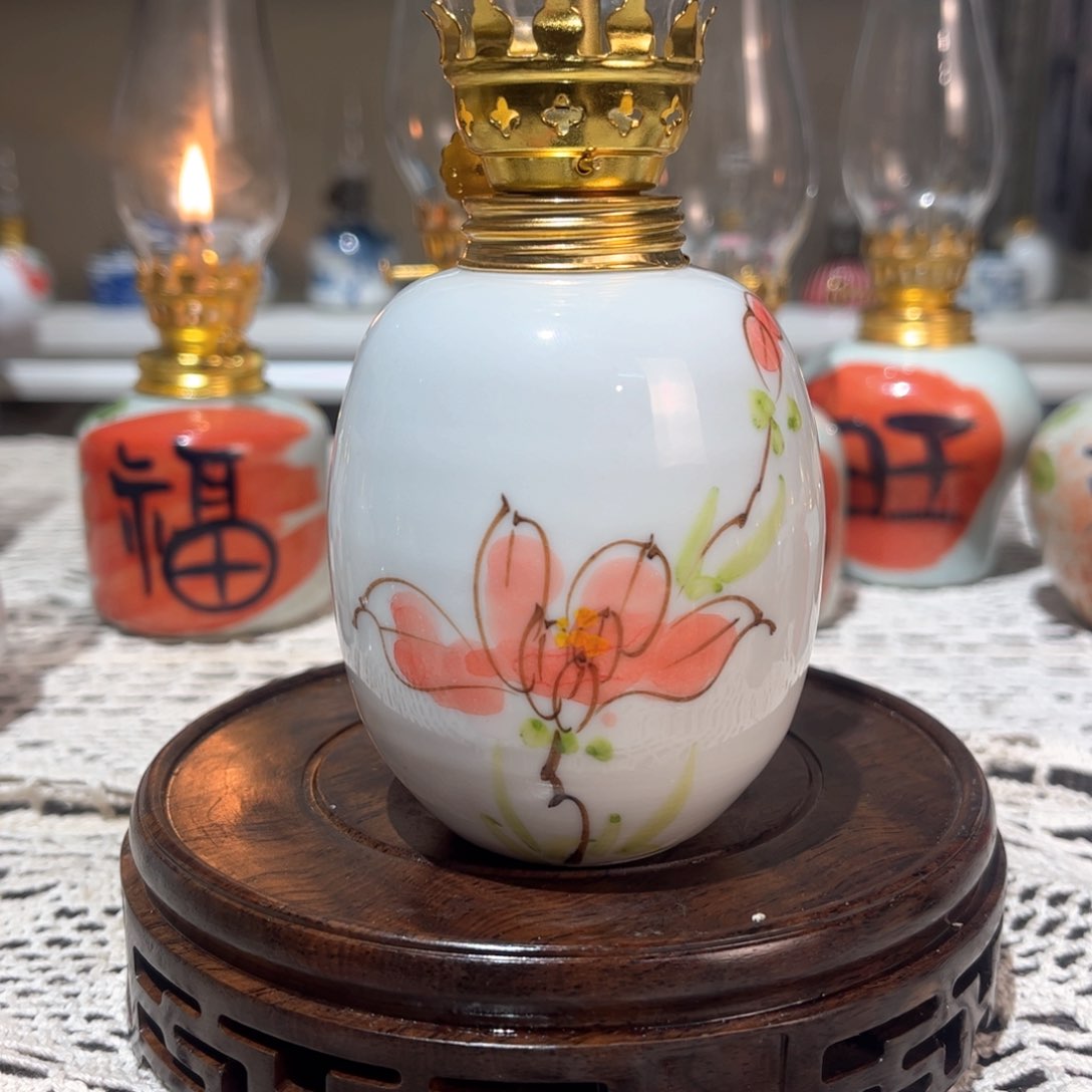 摆件景德镇手工香薰灯