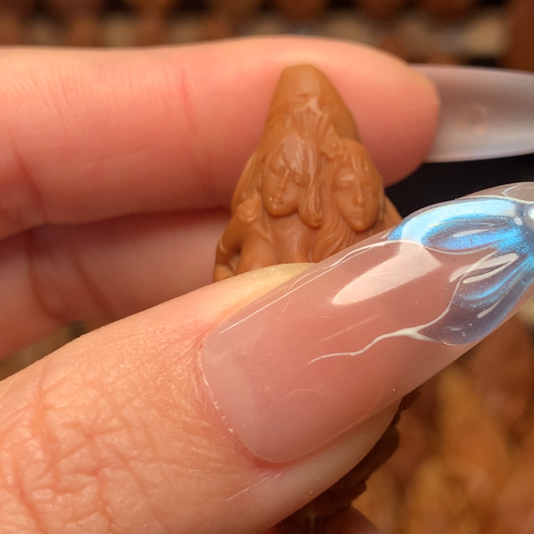 把件橄榄核北**狼五朵金花