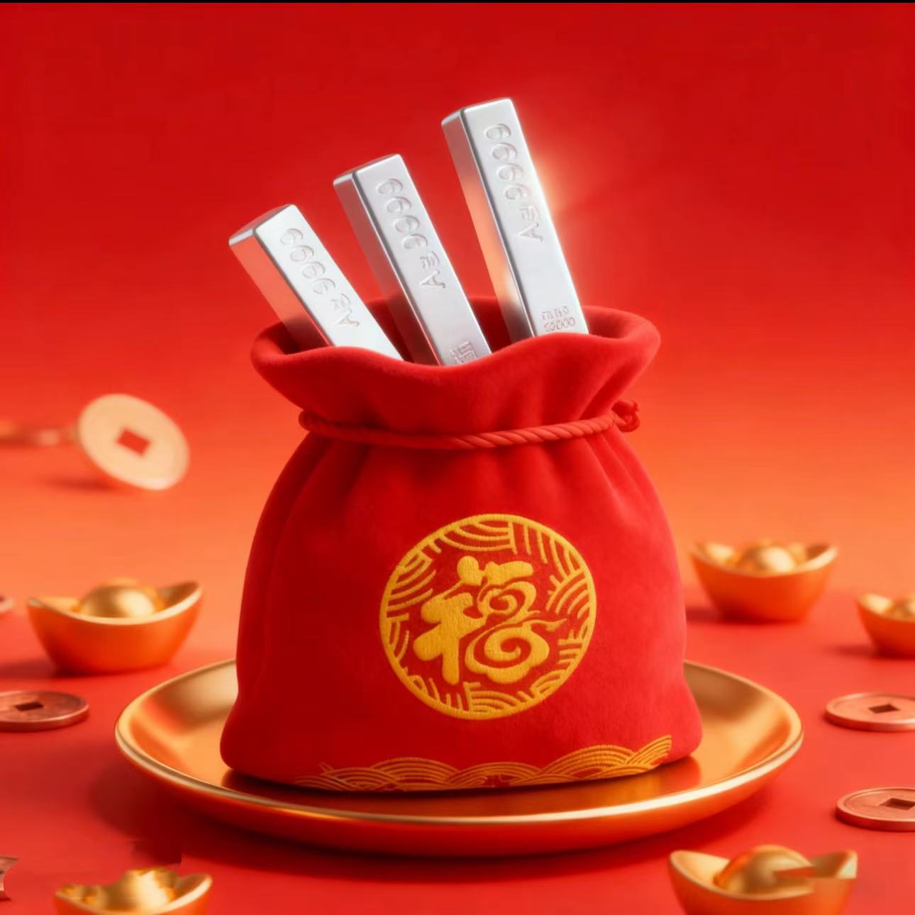 精美小方条20g古法工艺高端礼品/礼盒商务办公室家居高端摆件