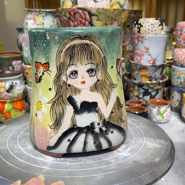 景德镇艺术手绘作品