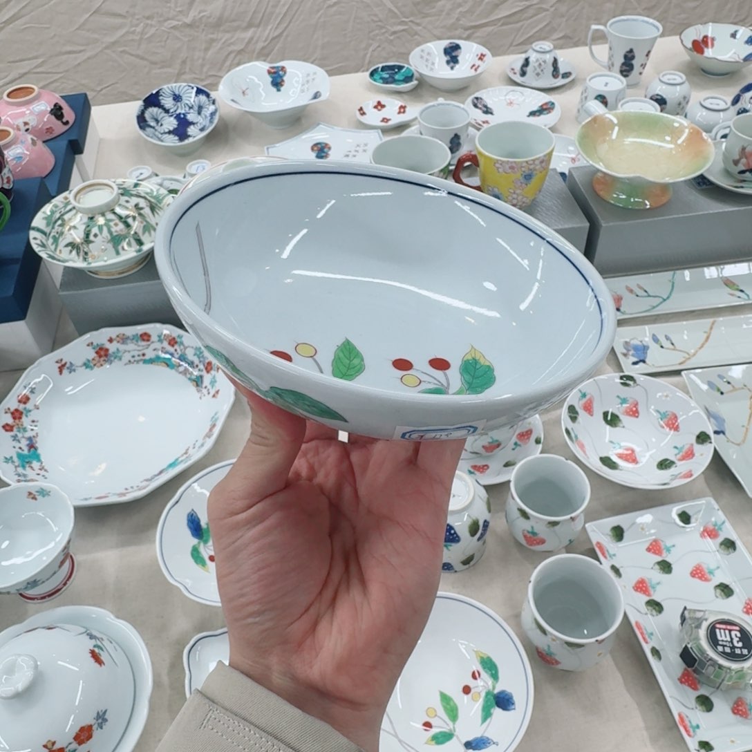 德七樱桃15.5厘米钵一只温***麦