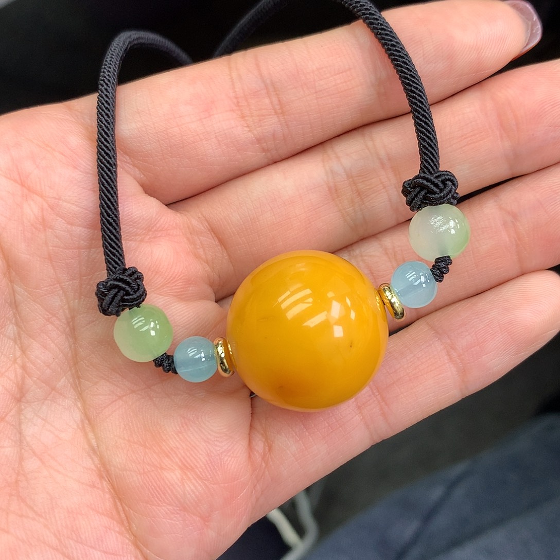 琥珀未镶嵌珠宝奇石22.3mm