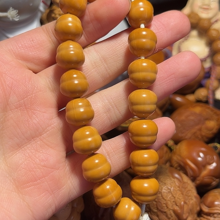 橄榄核手串/手链猴头1.3葫芦微瑕