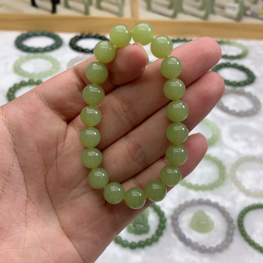 未镶嵌手串和田玉