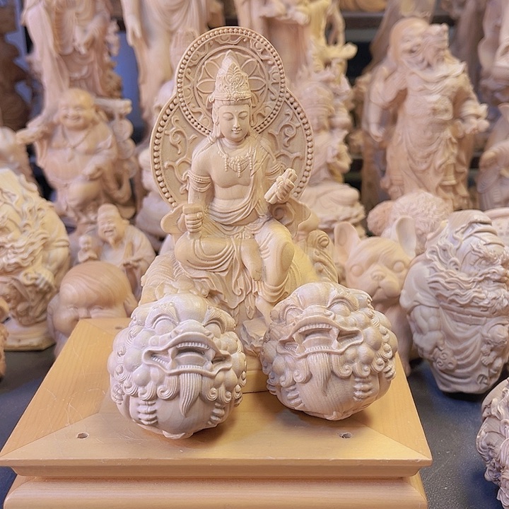 木你****切小叶黄杨木12高文殊和4.5公分手球一对