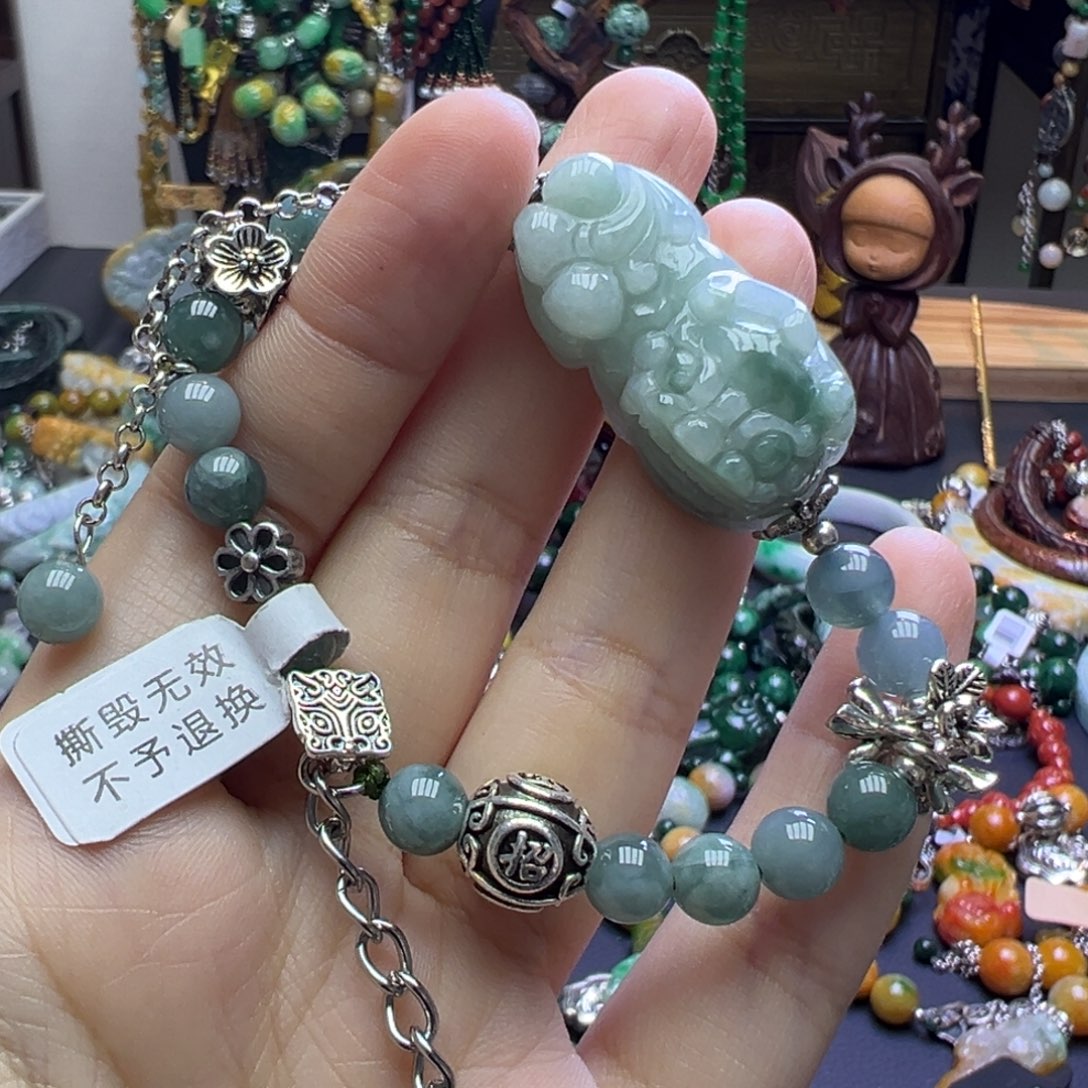 未镶嵌手链翡翠99