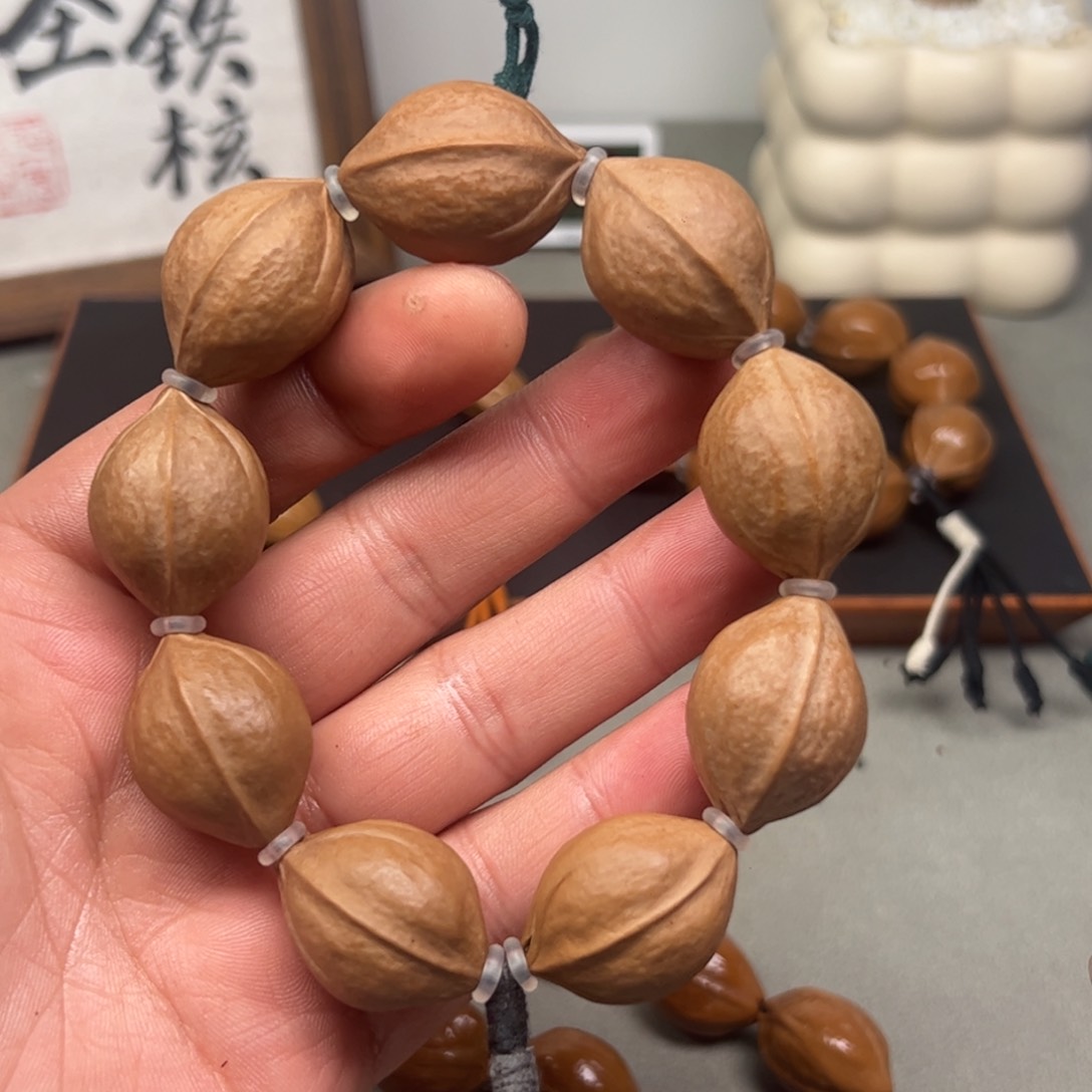 橄榄核手串/手链原生态2129头货