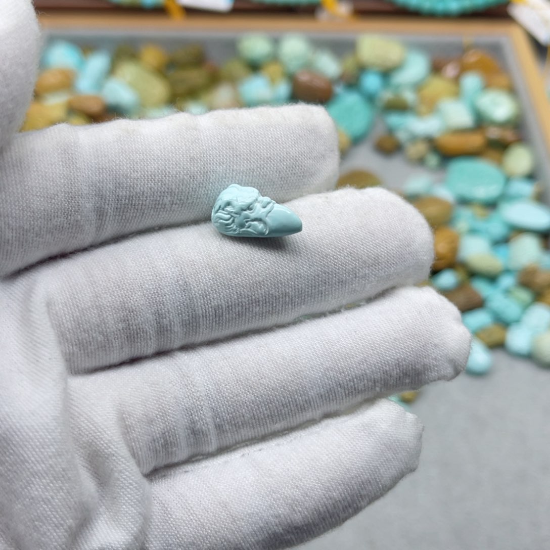 绿松石挂件未镶嵌