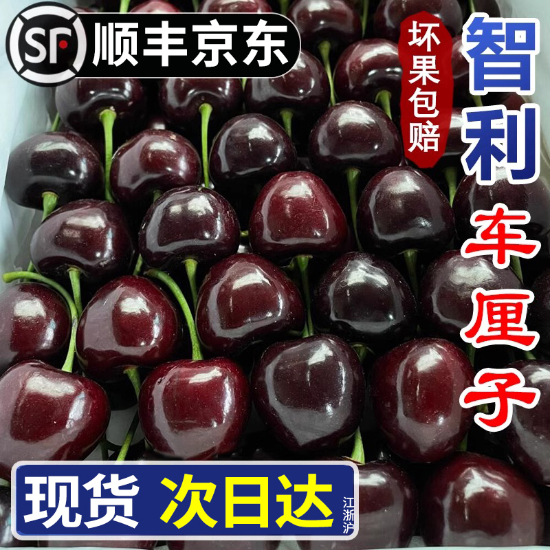 【脆甜】智利进口车厘子空运新鲜水果大樱桃KG礼盒1-4J 内附果径卡