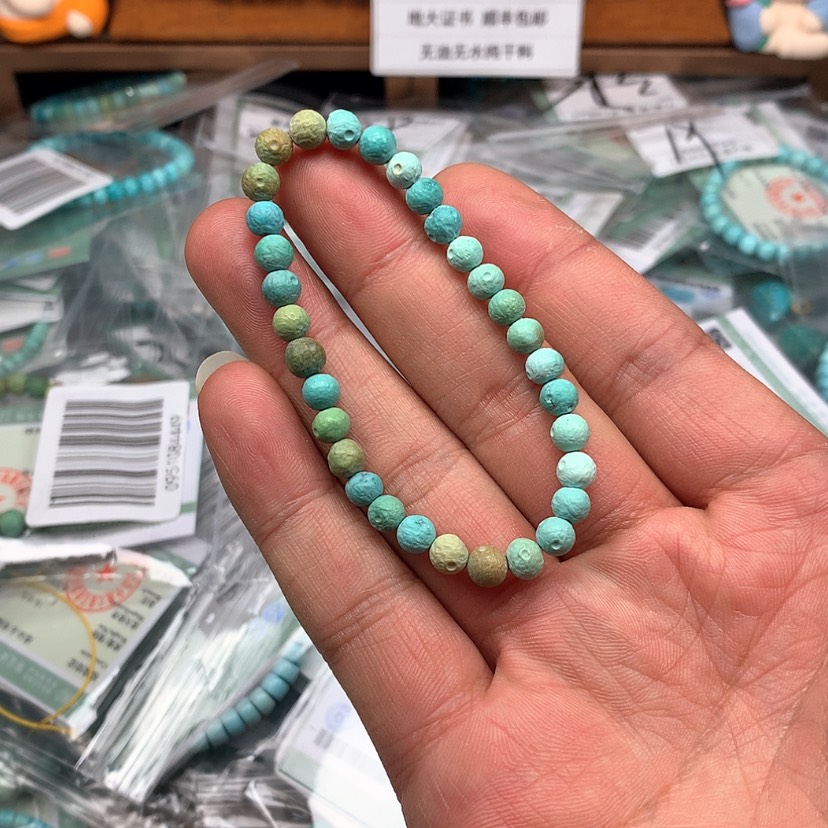 【闪购商品】绿松石颈饰未镶嵌16