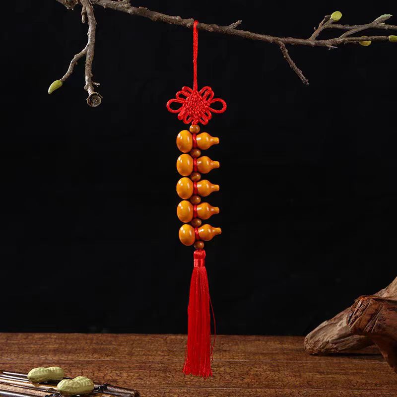 【五福葫芦】新年2026中国结挂件小葫芦串新款挂饰新春客厅春节年货