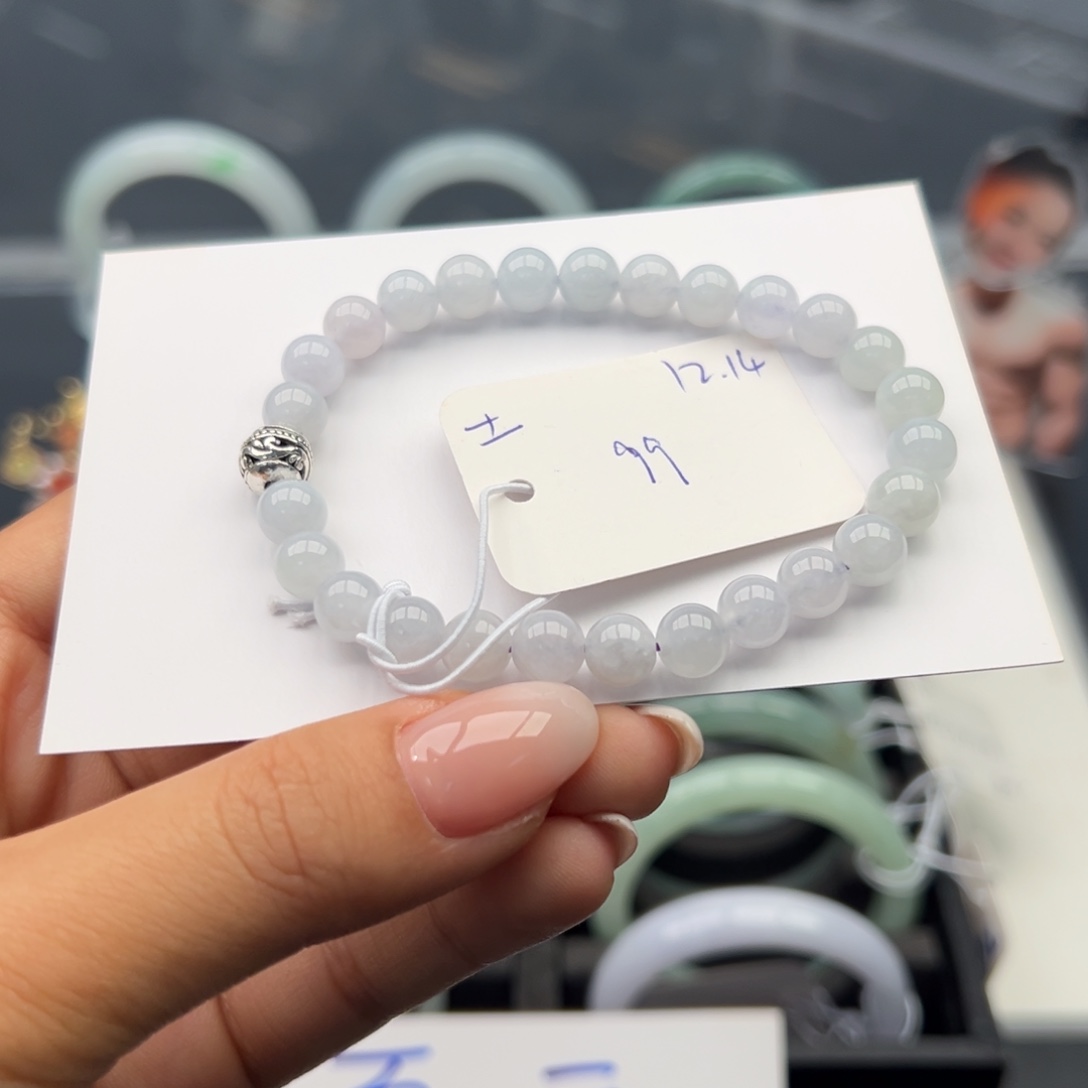 未镶嵌手链翡翠翡翠