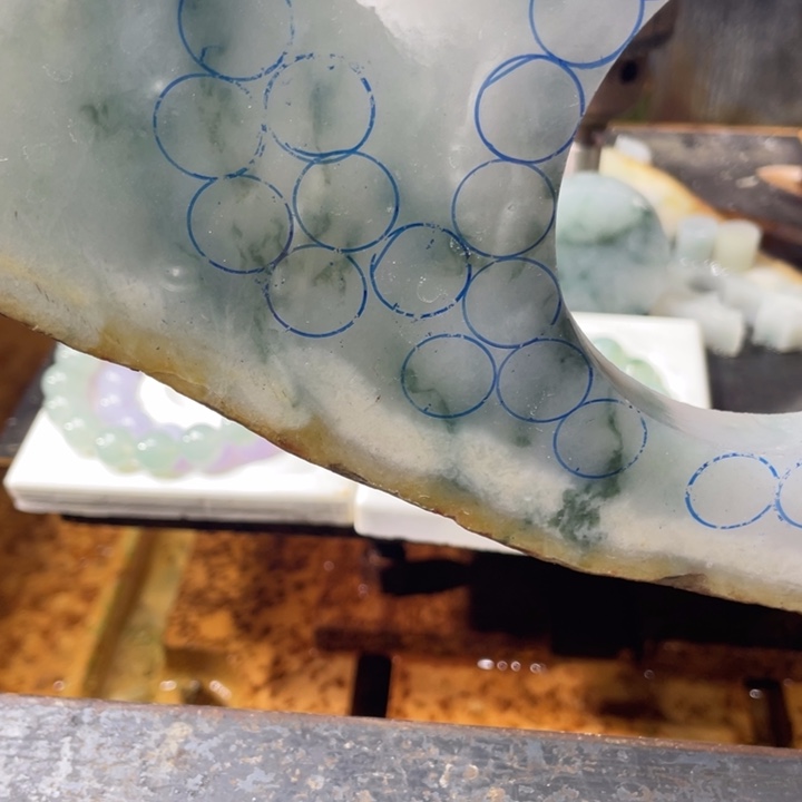 ****.定制翡翠未镶嵌边角料