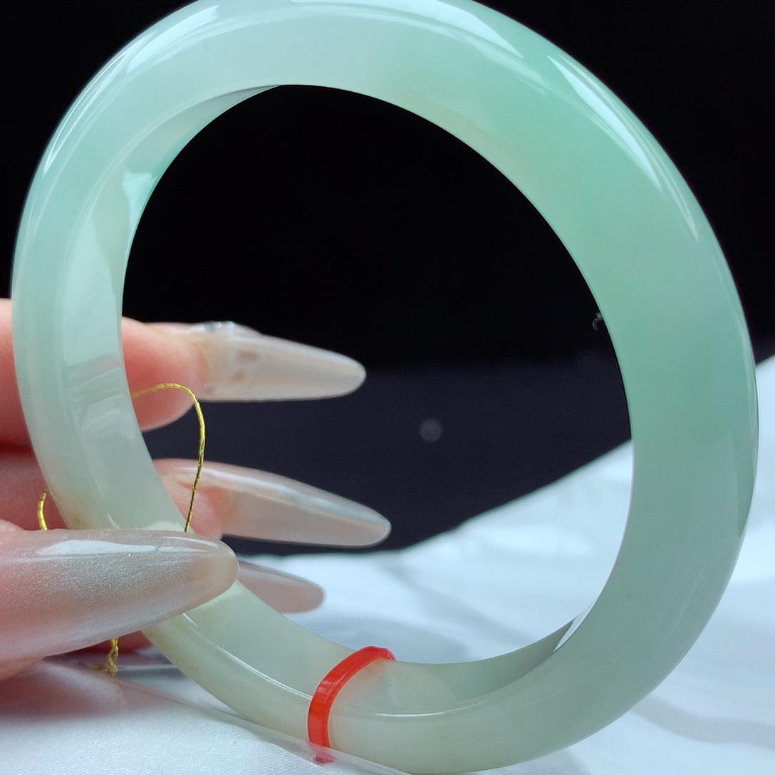 未镶嵌手镯翡翠54圈847