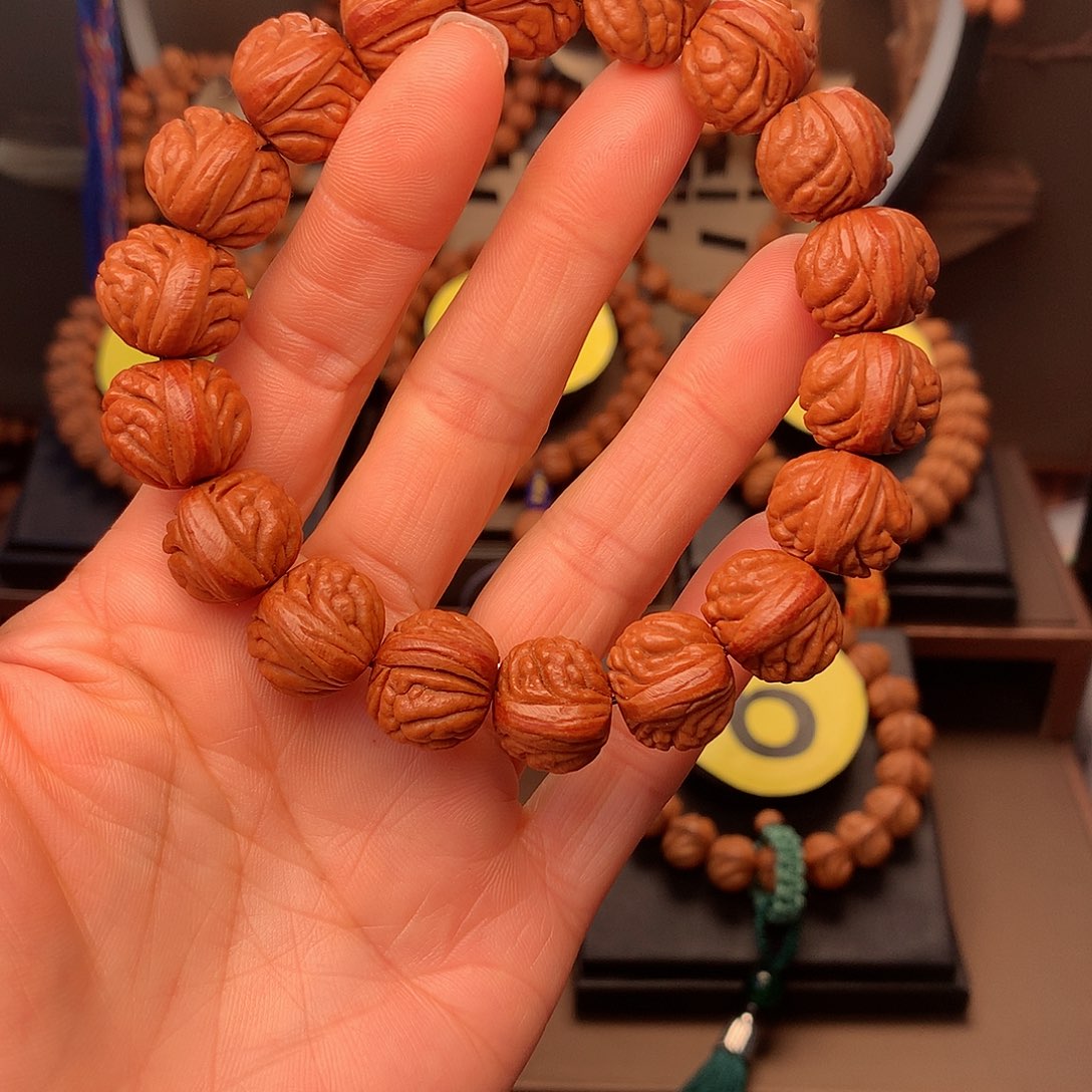 桃核手串荔枝新品17