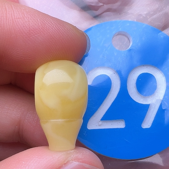 蜜蜡裸石未镶嵌11m m