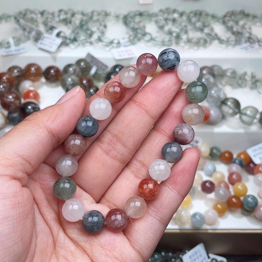 水晶未镶嵌手链水晶