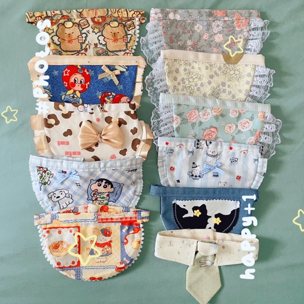 宠物围兜合集手作宠物口水巾宠物围巾猫狗领结装百搭狗狗口水巾