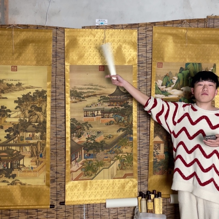 带灯款12副家装装饰画11