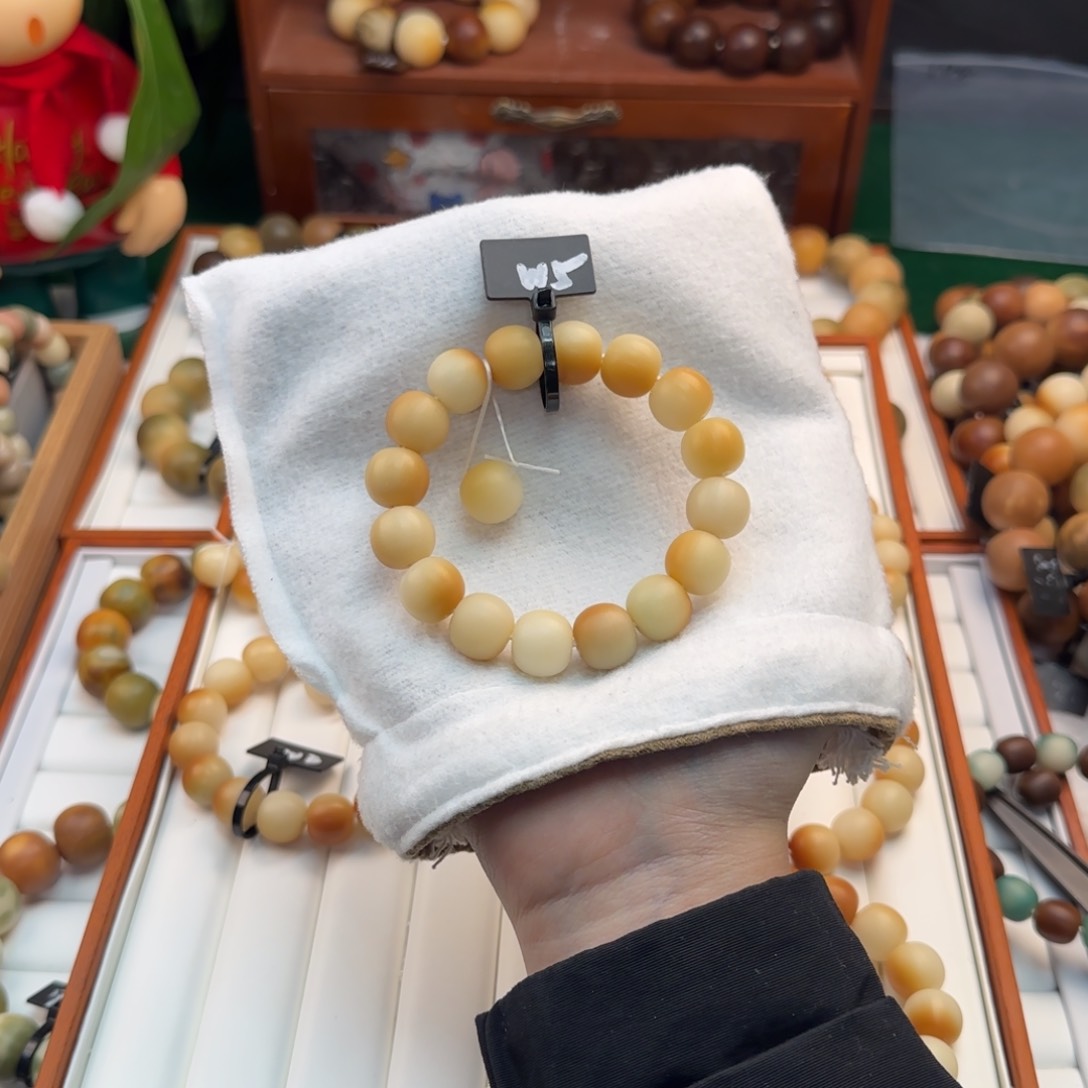 菩提根/象牙果吊坠14干磨微瑕黄油小熊5