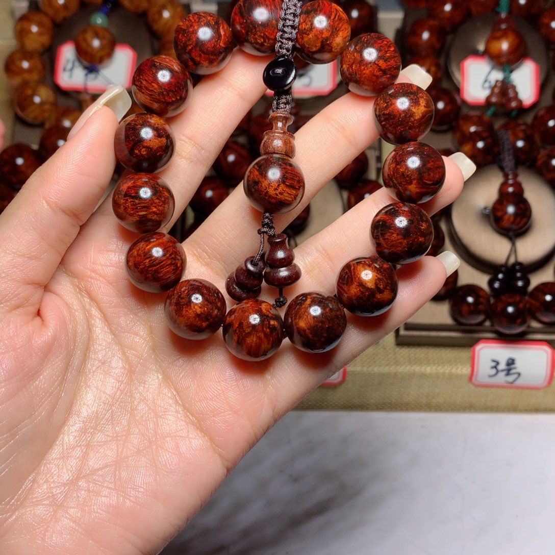 黄花梨/降香黄檀手串/手链@**哥