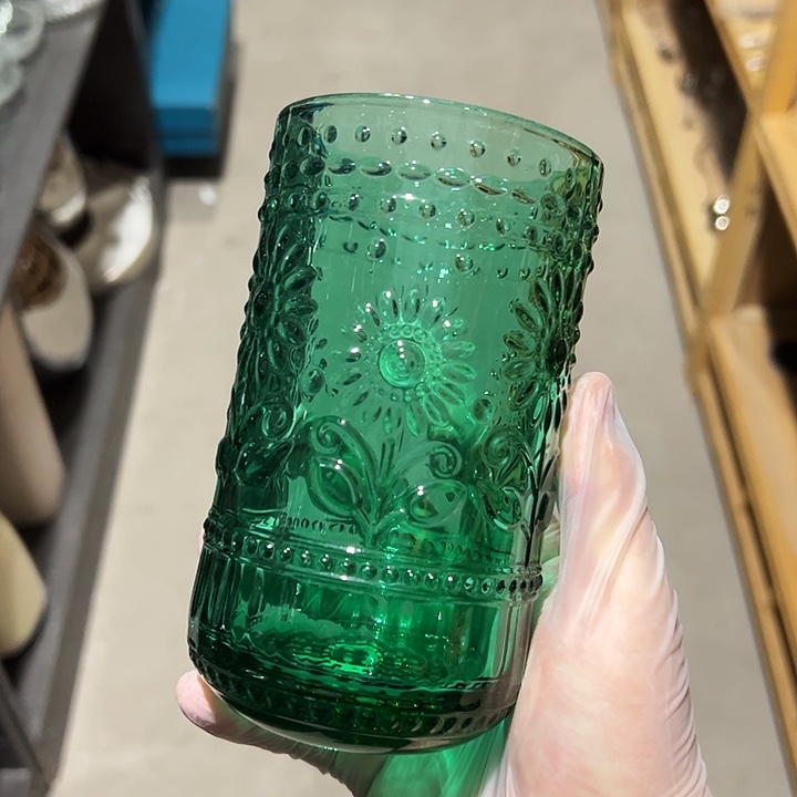 绿色向日葵中古杯 2支 