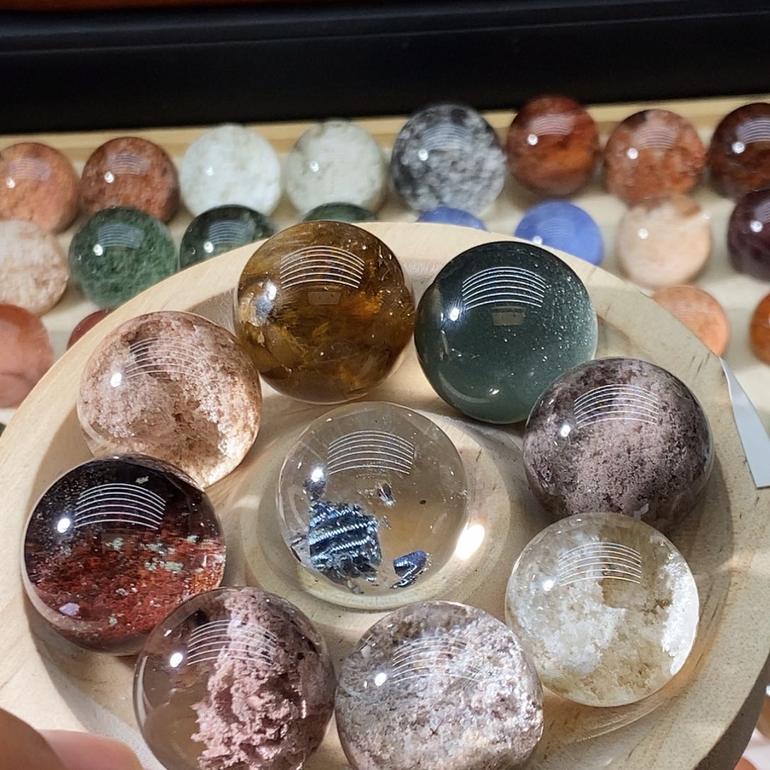 水晶珠宝半成品未镶嵌