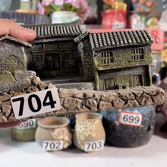 红陶多肉植物花盆