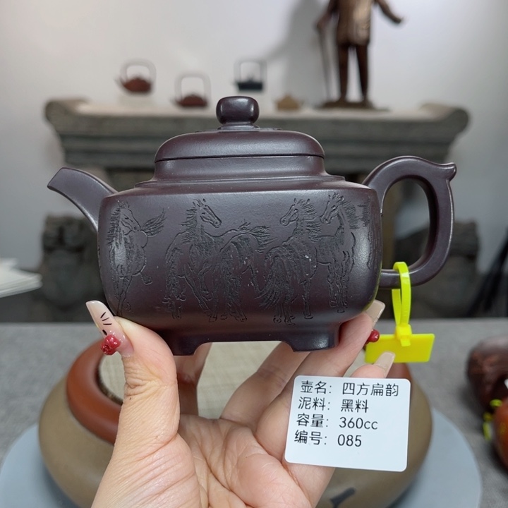 紫砂茶壶紫砂刻绘