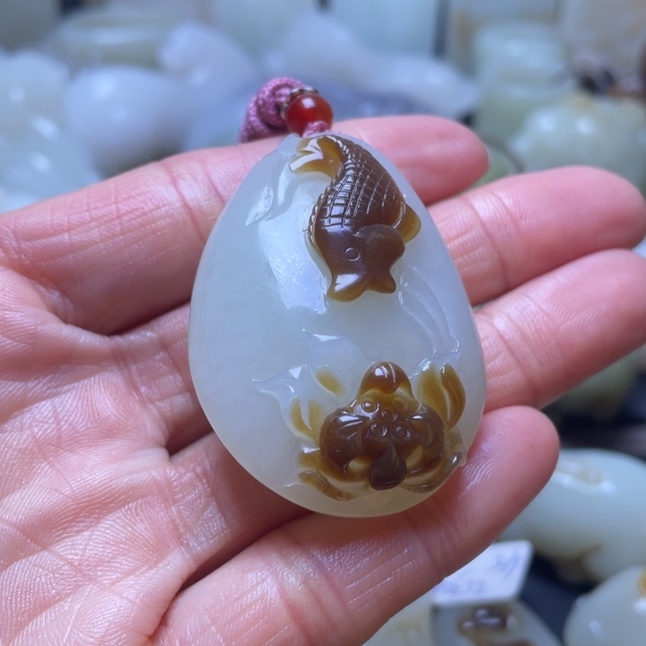 和田玉挂件未镶嵌