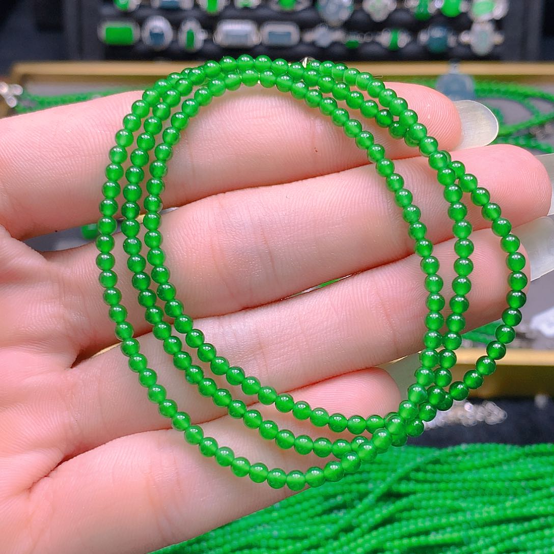 未镶嵌手链翡翠天然