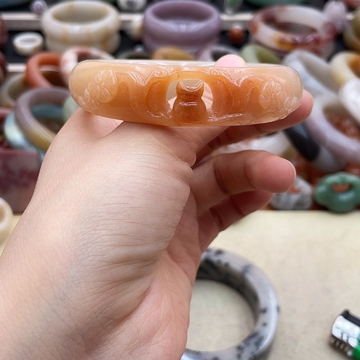 石英质玉圈口56未镶嵌
