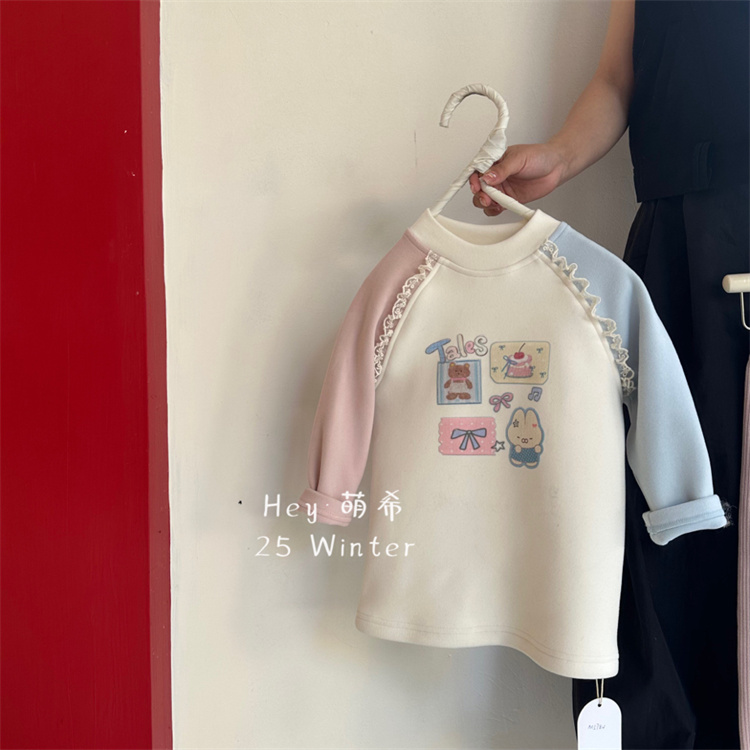 萌希·25冬~韩版长款卫衣M5780（童装汉服）