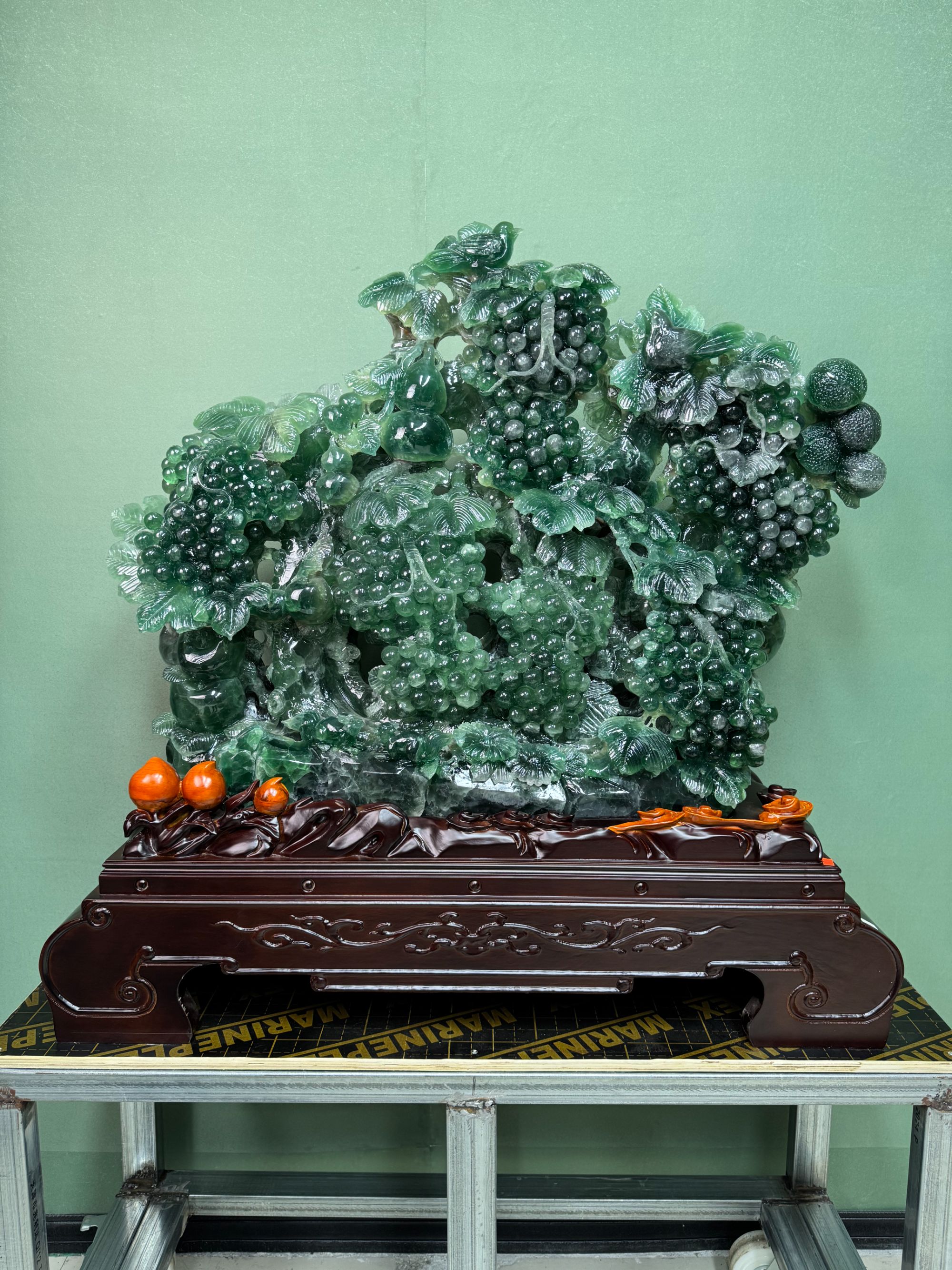 居家摆件 纯天然材质 适合客厅 办公室摆放 （一物一拍）所见即所得